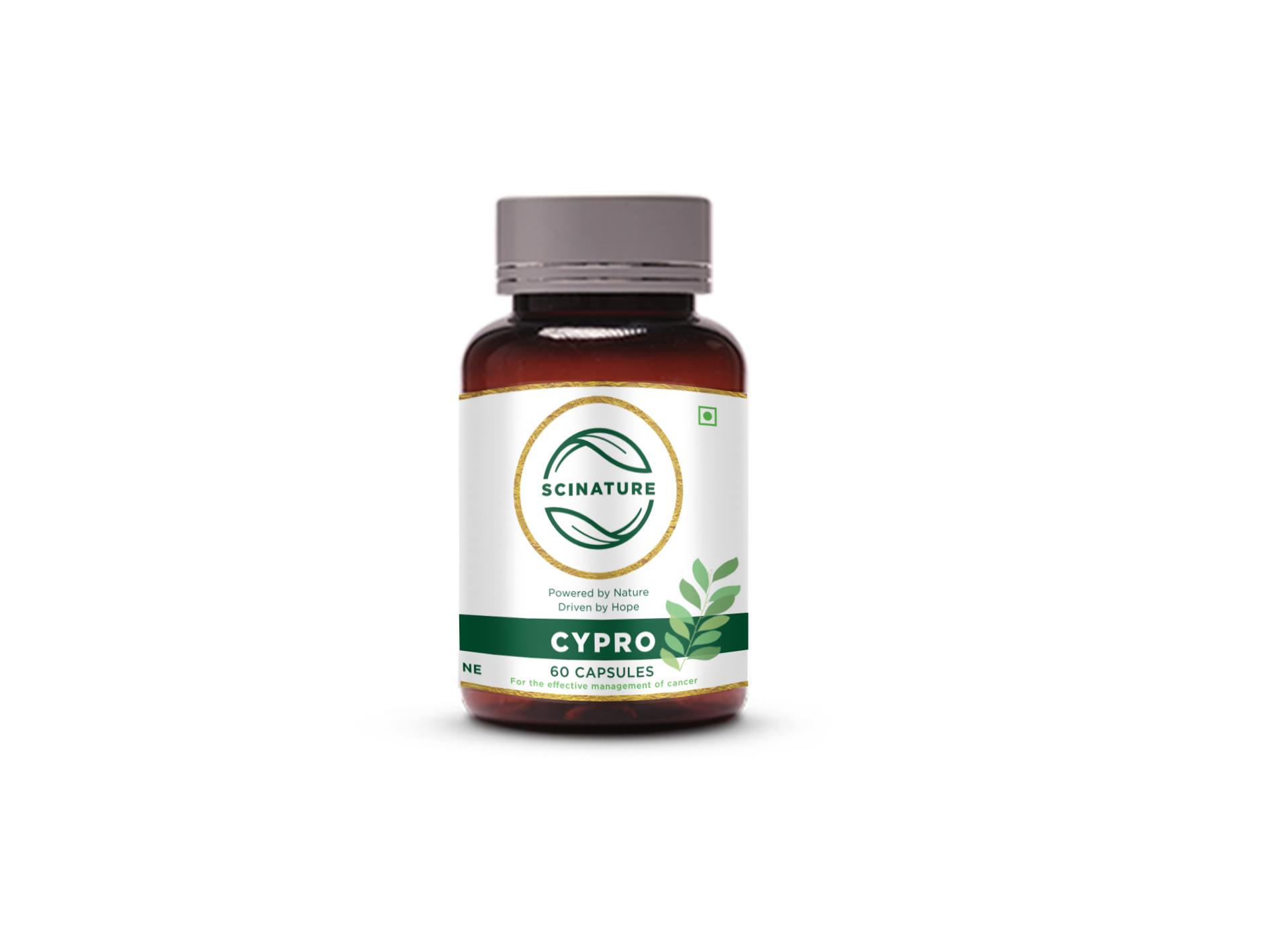 Cypro 60 capsules bottle