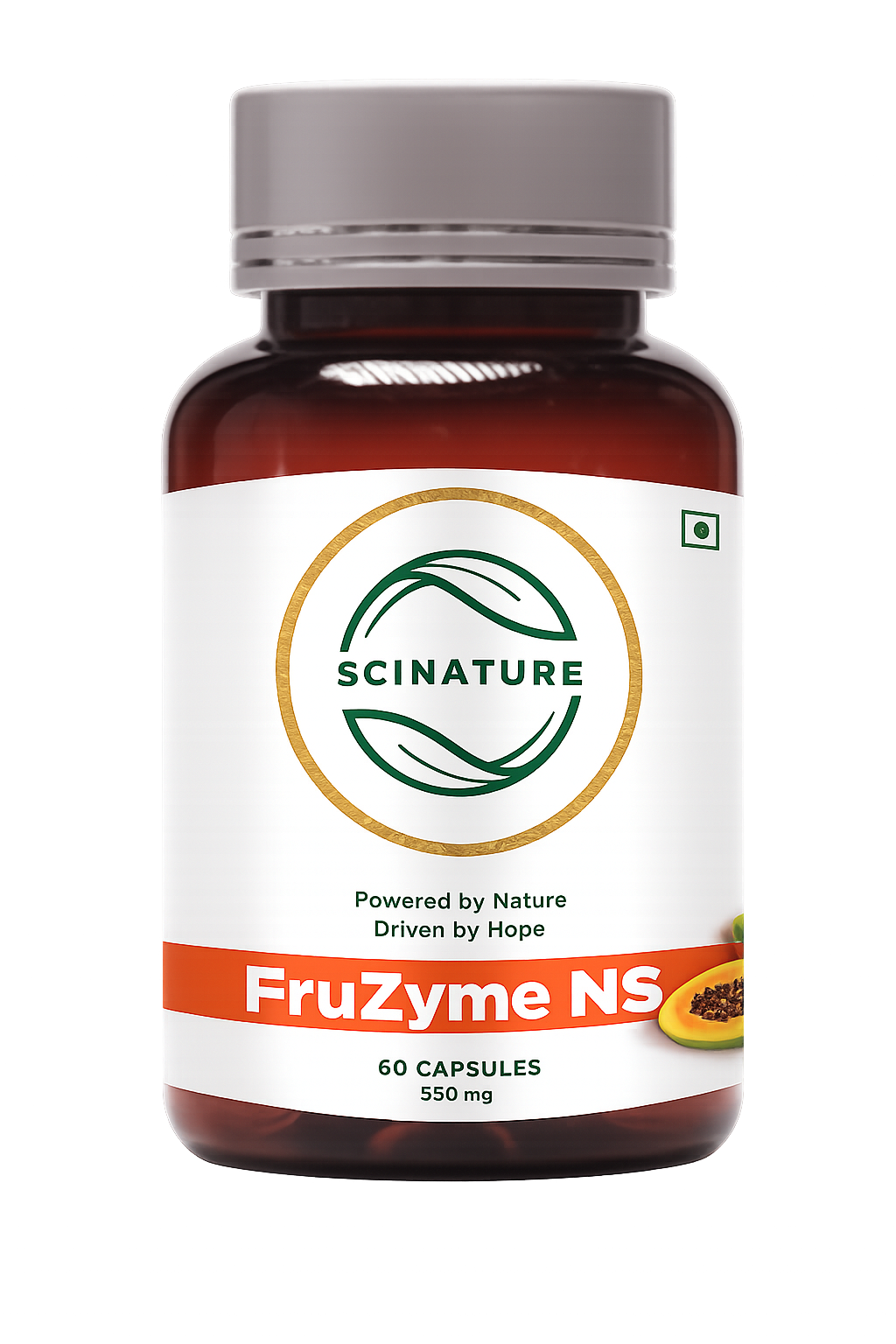 FruZyme NS bottle